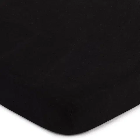 Prostěradla 4Home Jersey prostěradlo černá, 220 x 200 cm