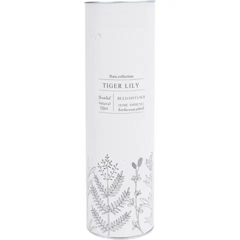 Aromaterapie Vonný difuzér Flora Collection, Tiger Lilly, 100 ml, 6 x 9,5 cm