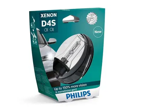 Autožárovky Philips D4S 35W P32d-5 X-treme Vision +150% 1ks 42402XV2S1