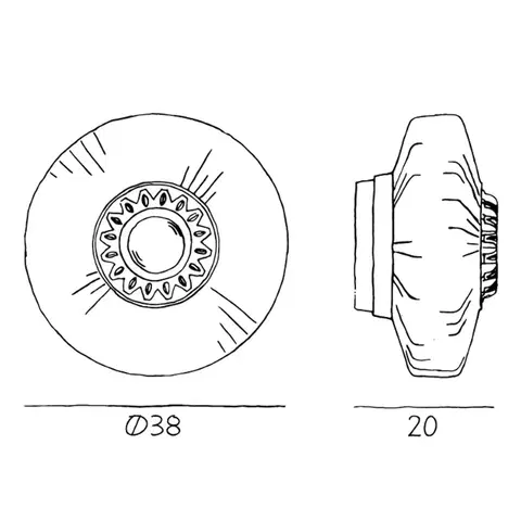 Nástěnná svítidla DESIGN BY US Nástěnné svítidlo New Wave Optic XL, růžové, oční koule, zástrčka