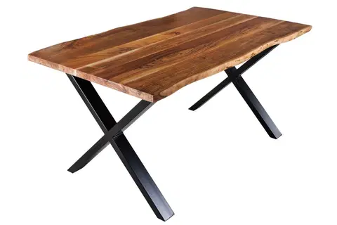 Jídelní stoly Jídelní stůl ATHAMÁS X Dekorhome 160 cm