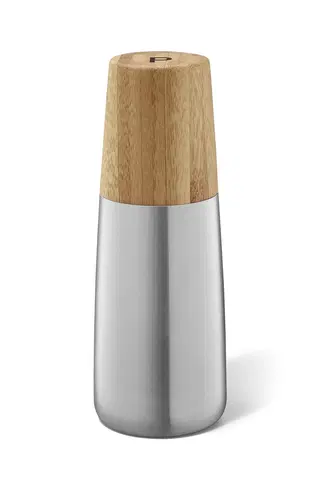 Kuchyňské mlýnky Mlýnek na pepř kartáčovaný nerez a bambus ZACK