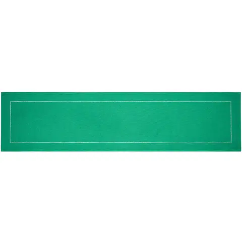 Ubrusy Trade Concept Běhoun Heda tmavě zelená, 33 x 130 cm