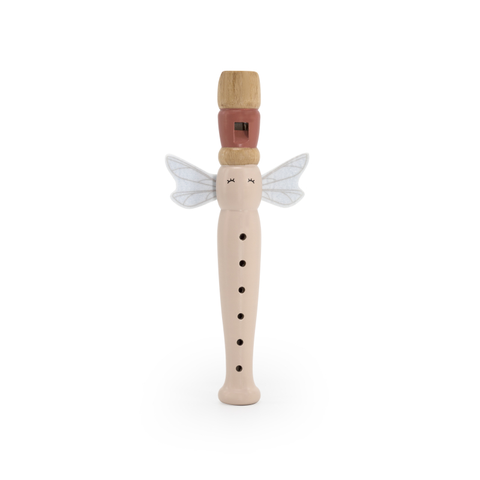 Hračky LABEL-LABEL - Dřevěná flétna - Pink