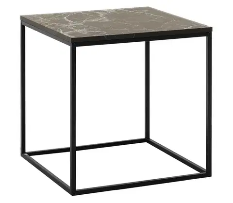 Konferenční stoly Adore Furniture Konferenční stolek 52x50 cm černá 