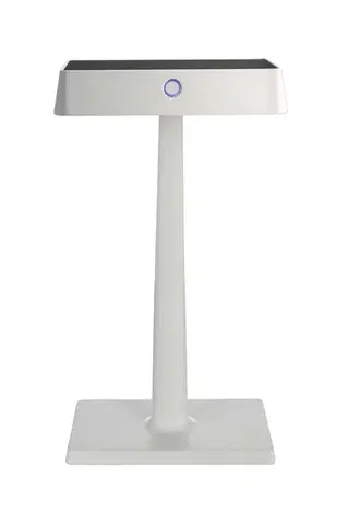 LED stolní lampy Light Impressions Deko-Light stolní lampa Algieba 3,7V DC 2,20 W 3000 K 212 lm 175 bílá s bezdrátovým nabíjením telefonu 346038