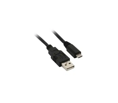 USB kabely  SSC1301E USB 2.0 A konektor - USB B micro konektor, sáček, 1m