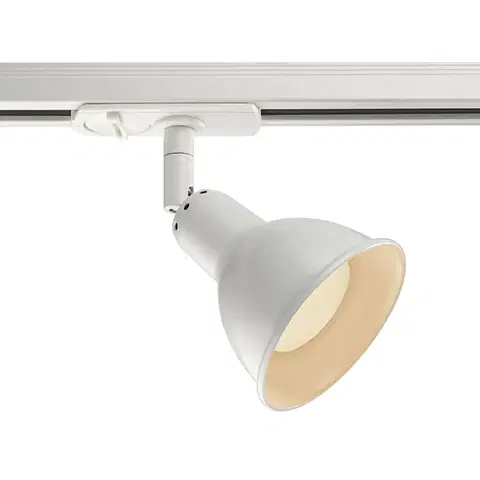 Svítidla pro 1fázový kolejnicový systém Nordlux Reflektor Single pro kolejnicový systém Link bílá