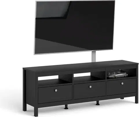 TV stolky Tvilum TV stolek DRILL 151 cm černý