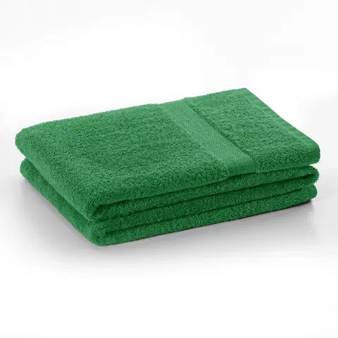 Ručníky Bavlněný ručník DecoKing Marina zelený, velikost 50x100