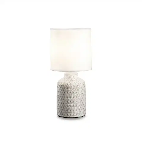 Designové stolní lampy Stolní lampa Ideal Lux Kali´-3 TL1 245393 E14 1x40W IP20 kulatá bílá