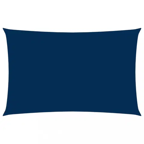 Stínící textilie Stínící plachta obdélníková 2 x 5 m oxfordská látka Dekorhome Modrá