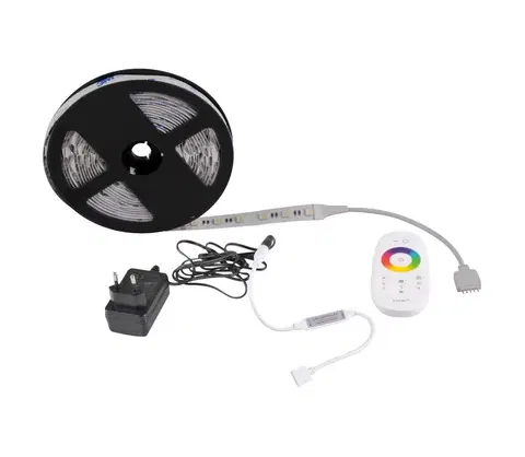 LED osvětlení  LED RGBW Stmívatelný pásek 3m LED/22W/24/230V + dálkové ovládání 
