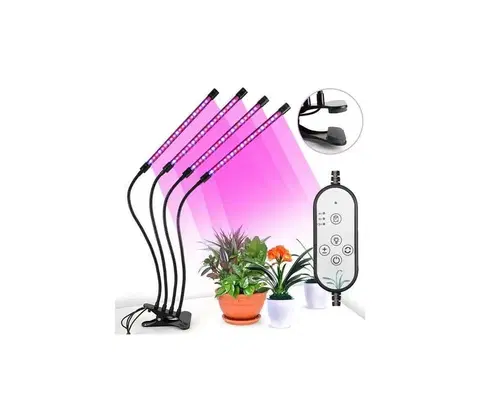 Lampy  LED Stmívatelná stolní lampa s klipem pro pěstování rostlin LED/15W/5V 