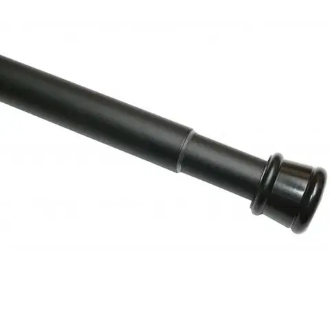 Závěsy Rozpěrná tyč 26/23 mm černá mat, 90 - 140 cm