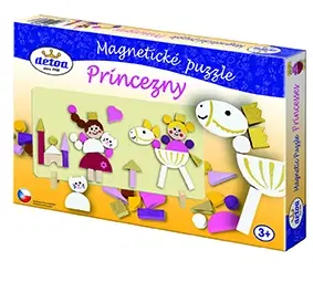 Hračky DETOA - Magnetické puzzle Princezny