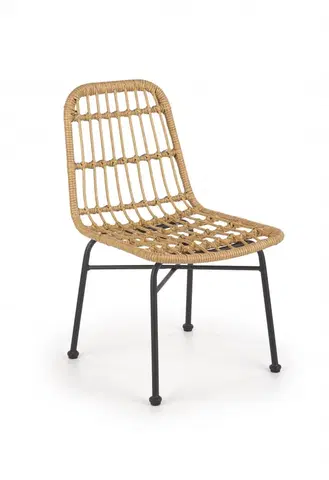 Zahradní křesla a židle Zahradní židle K401 Halmar Přírodní