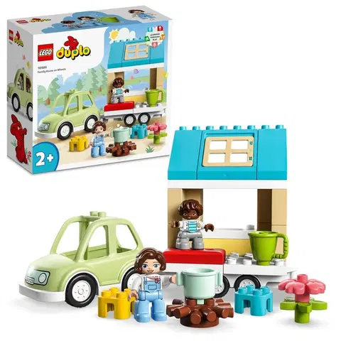 Hračky LEGO LEGO - DUPLO 10986 Pojízdný rodinný domek