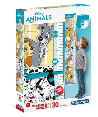 Hračky puzzle CLEMENTONI - Puzzle Meter 30 Disney zvířátka
