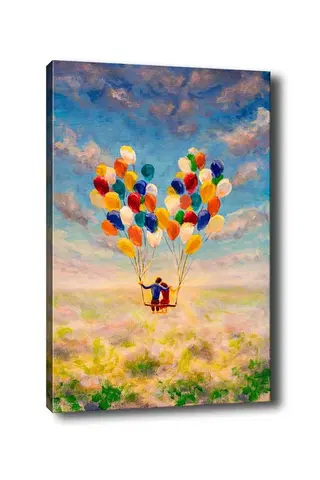 Obrazy Wallity Obraz na plátně Fly together 50x70 cm