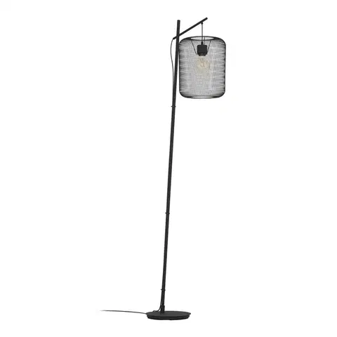 Industriální stojací lampy EGLO Stojací svítidlo WRINGTON 32468