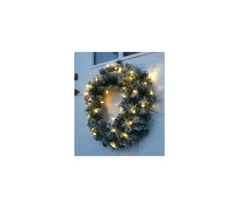 Vánoční dekorace Eglo Eglo 410932 - LED Venkovní vánoční věnec EDMONTON 30xLED/0,064W/3/230V IP44 
