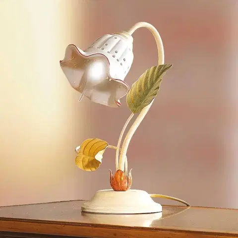 Stolní lampy Ceramiche Stolní lampa Flora ve florentinském stylu