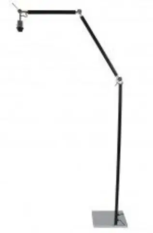 Moderní stojací lampy Azzardo AZ1849 stojací lampa Zyta Floor tělo svítidla černá