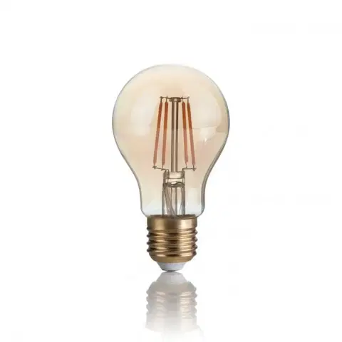 LED žárovky LED Žárovka Ideal Lux Vintage E27 4W 151687 2200K goccia