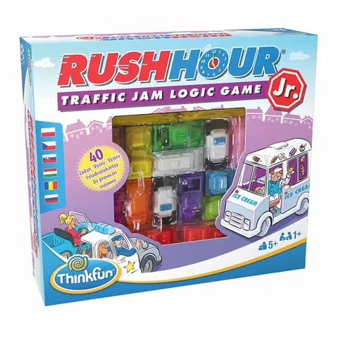 Hračky společenské hry RAVENSBURGER - Thinkfun Rush Hour Junior