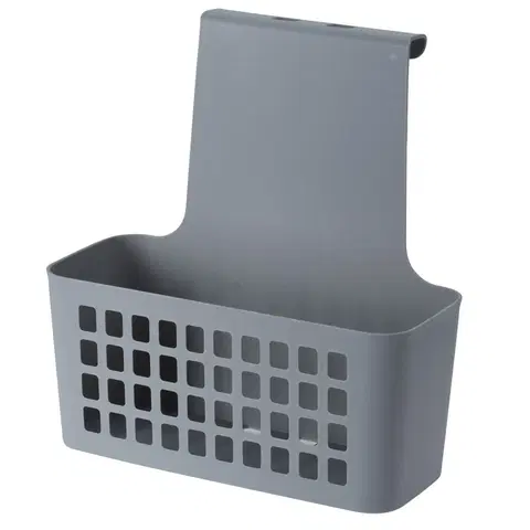 Úložné boxy DekorStyle Závěsný košík šedý
