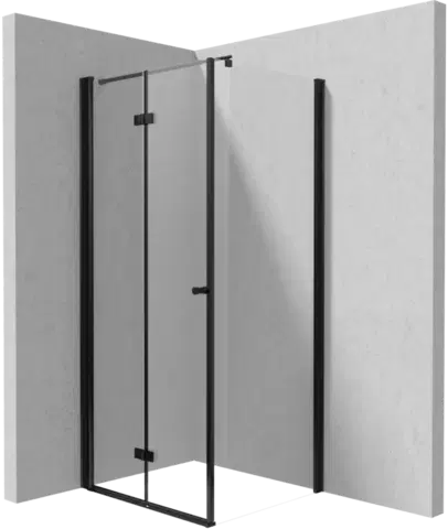 Sprchové kouty DEANTE/S Sprchový kout skládací 100 pevná stěna 100 KTSXN43P+KTS_N30P KERRIA/0457