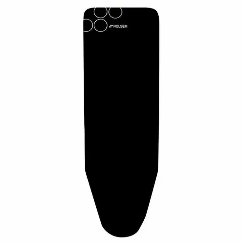 Žehličky Rolser Potah na žehlící prkno K - Surf, 141 x 48 cm, černá