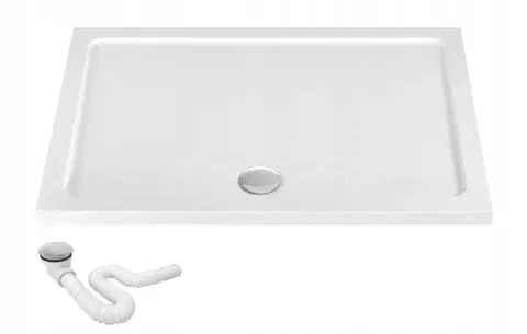 Sprchové vaničky REA Akrylátová vanička Savoy bílá 80x100 REA-K5332
