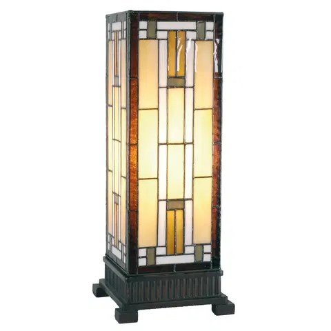Svítidla Stolní lampa Tiffany Graciella - 18*45 cm 1x E27 / Max 60W Clayre & Eef 5LL-5445