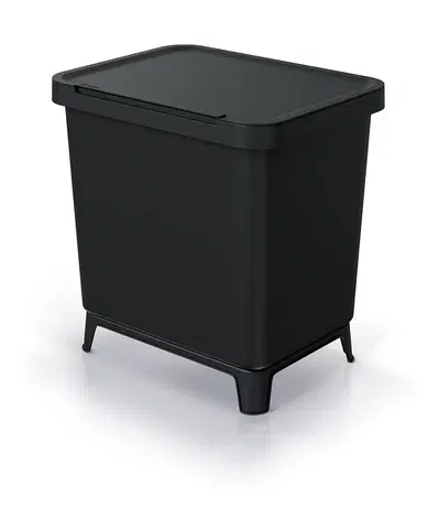 Odpadkové koše Prosperplast Odpadkový koš SYSTEMO 2x10 L černý