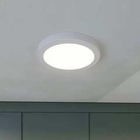Stropní svítidla s čidlem pohybu PRIOS Prios Aureka LED stropní svítidlo, senzor, 22,5 cm