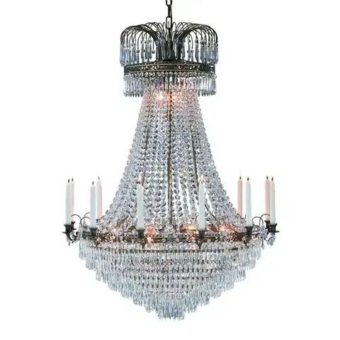 Lustry Markslöjd Okázalý svíčkový lustr Läckö 92 cm