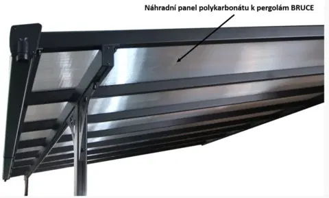 Pergoly ArtRoja Panel polykarbonátu k pergolám BRUCE | 301 cm