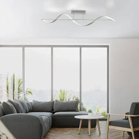 Inteligentní stropní svítidla Q-Smart-Home Paul Neuhaus Q-Swing LED stropní světlo, ocel