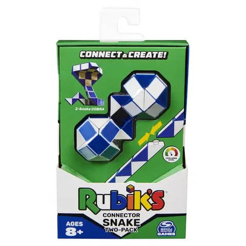 Hračky společenské hry SPIN MASTER - Rubikovi Spojovací Hadi Skládačka