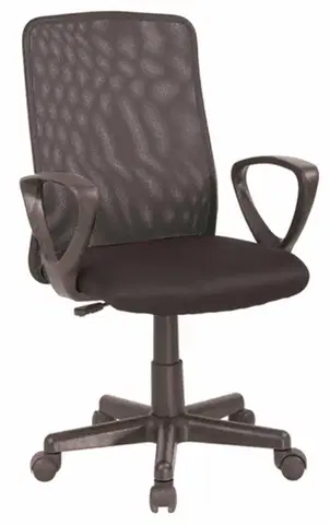 Kancelářské židle Signal Kancelářské křeslo Q-083 černé