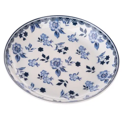 Talíře Porcelánový hluboký talíř Floral, 14,5 cm