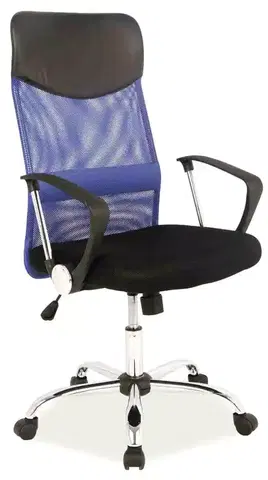 Kancelářské židle Signal Kancelářské křeslo Q-025 modré