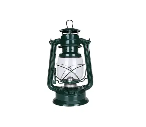 Zahradní lampy Brilagi Brilagi - Petrolejová lampa LANTERN 28 cm zelená 