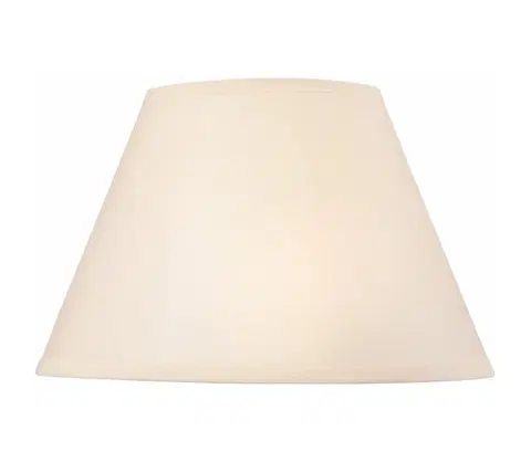 Lampy  Náhradní stínidlo JUTA E27 pr. 19 cm krémová 
