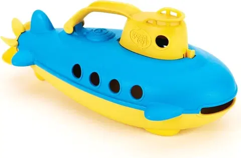 Hry na zahradu Green Toys Ponorka LUFO modro-žlutá