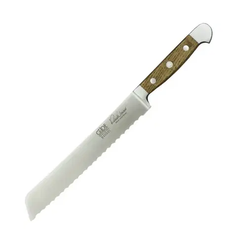 Kuchyňské nože Güde - Solingen Alpha Dubový sud  na pečivo 21 cm