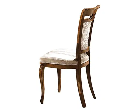 Luxusní jídelní židle Estila Luxusní klasická čalouněná jídelní židle Pasiones z masivu 100cm