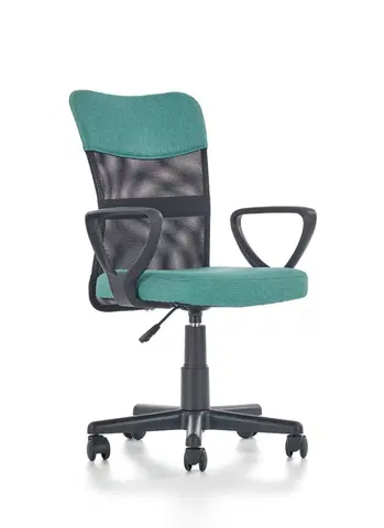Kancelářské židle HALMAR Studentská židle Timo tyrkysová